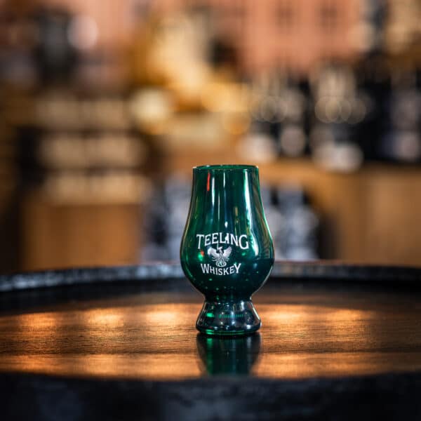 Teeling Whiskey Branded Green Glencairn Glass