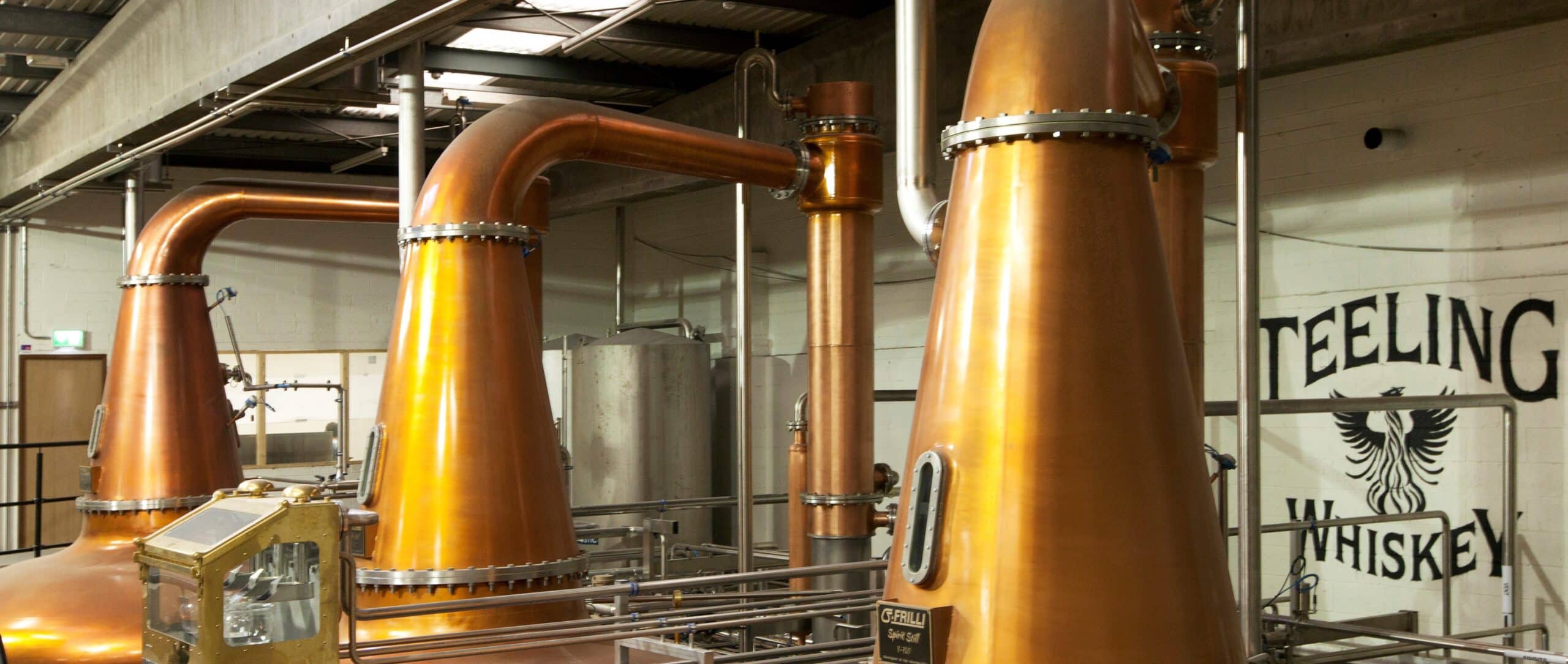 Teeling Whiskey Distillery Pot Stills