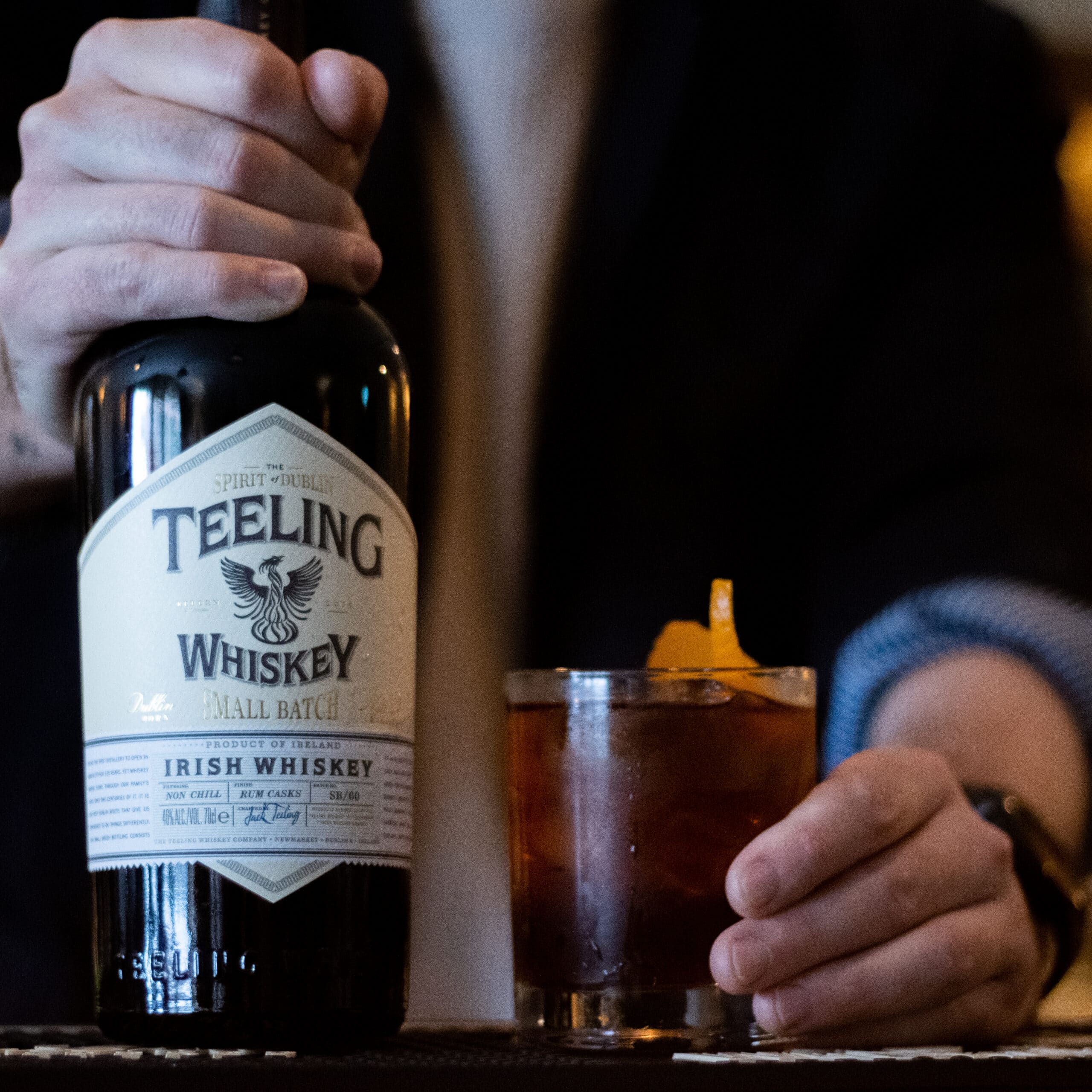 Teeling Whiskey Chocolate Orange Cocktail