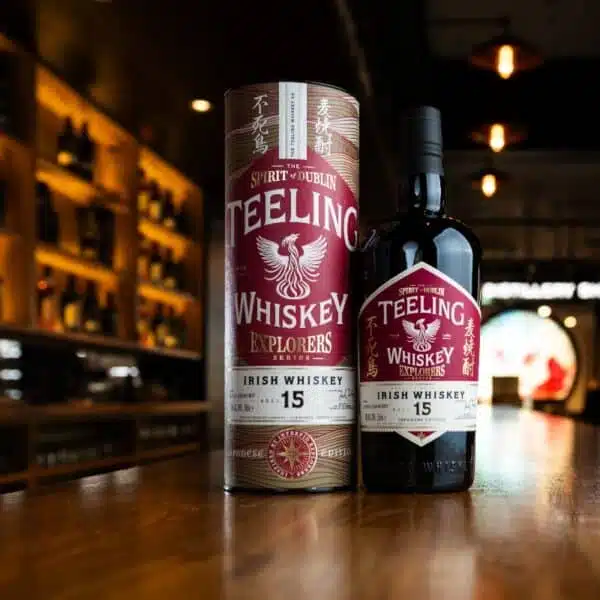 Close up of Teeling Whiskey Explorers Series Japanese Edition