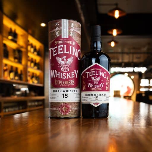 Close up of Teeling Whiskey Explorers Series Japanese Edition