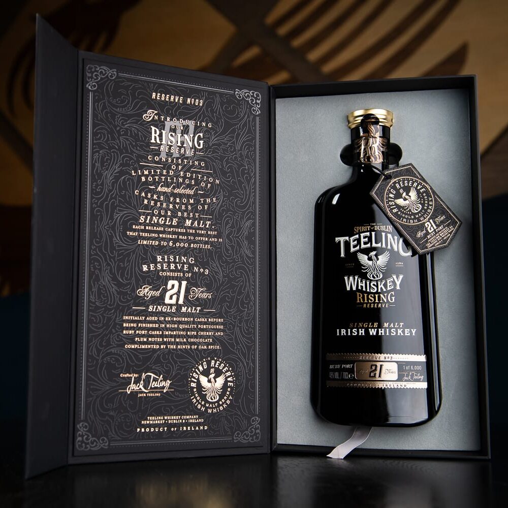 Teeling Rising Reserve Series 3 in open box