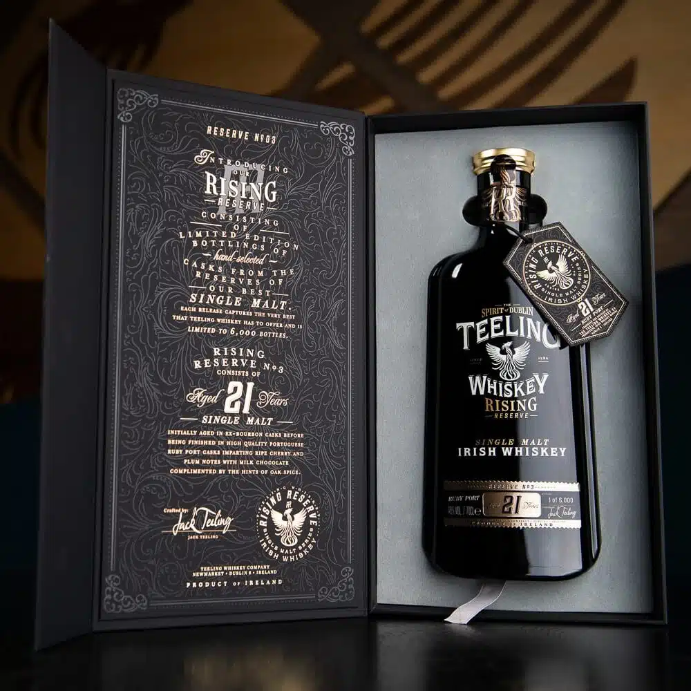 Teeling Rising Reserve Series 3 in open box