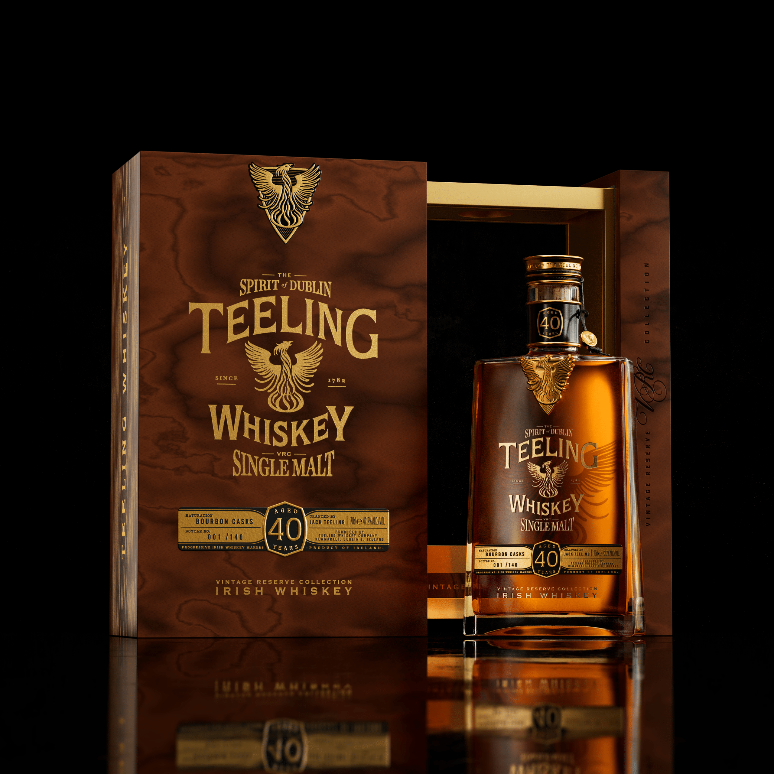 Teeling Whiskey Release Extremely Rare 40 Year Old Single Malt The Oldest  Teeling Whiskey Ever Released