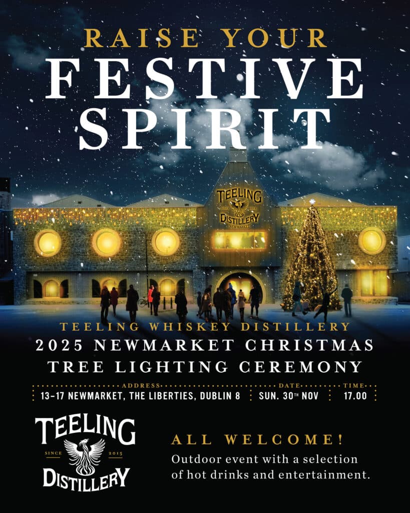 Teeling Whiskey Distillery Annual Tree Lighting 2025