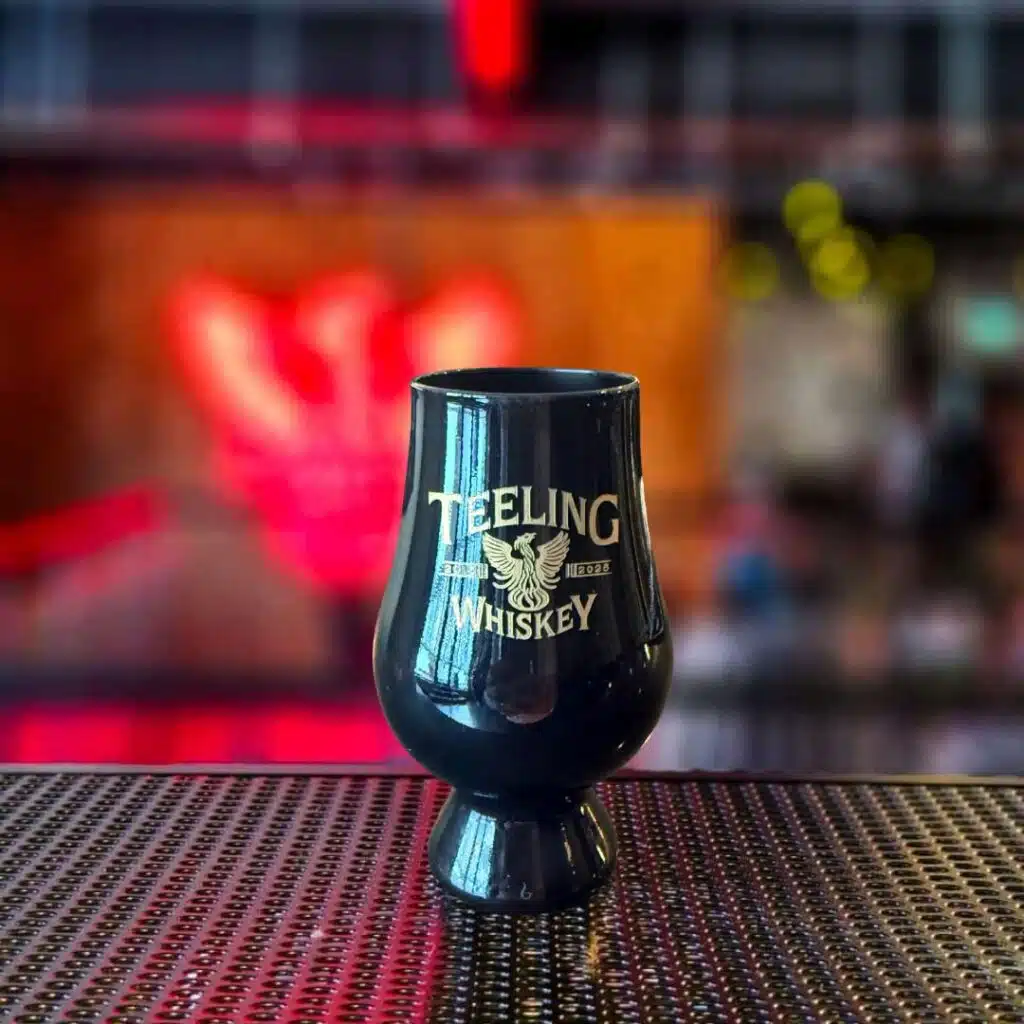 Teeling Whiskey 10th Anniversary Limited Edition Tasting Glass - Black