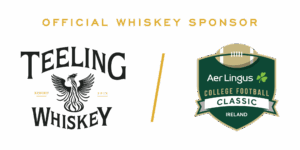 Teeling Whiskey Official Whiskey Sponsor of the Aer Lingus College Football Classic
